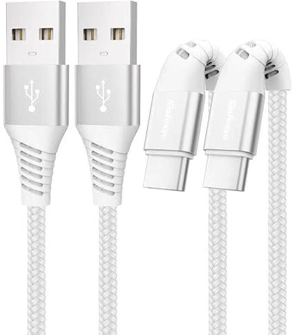 Cavo USB C 1M 2M,Cavo USB Tipo C di Ricarica Rapida Carica Caricabatterie per Samsung Galaxy S21 S22 S20 S10 S8 S9 A20e A21s A11 A12 A40 A41 A42 A50 A51 A52 A70 A71,Huawei P30 P20 P10,Xiaomi,LG