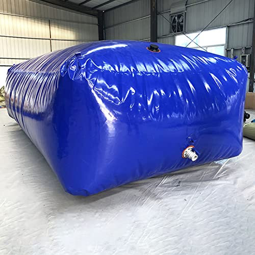 Wassersack Beutel Wasserbehälter Träger Große Kapazität 5000 4500 4000 3000 L Wasserblasentank, Klappbar Tragbar Notfall Wasserspeicherbehälter, Bewässerung Camping ( Size : 1x0.5x0.4m/200L/52Gallon )