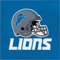 Detroit Lions Servietten, 48 Stück
