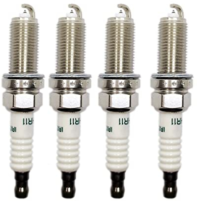 Toiumops Zündkerzen für Toyota Aygo 4Runner Camry Highlander RAV4 Prado, 4 Stück Iridium-Zündkerze SK16HR11, 90919-01233
