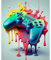 Malen nach Zahlen Kits 40 x 50cm Videospiel-Thema Leinwand DIY Ölgemälde für Kinder Studenten Erwachsene Anfänger mit Pinseln & Acryl-Pigment-Gamer-Zimmerdekoration für Jungen buntes Videospiel