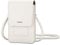 Peacocktion Handytasche zum Umhängen, Kleine Handy Umhängetasche Damen, Crossbody Handytasche Geldbörse, Handy Umhängetasche mit Kartenfächer, 01-Weiß Beige