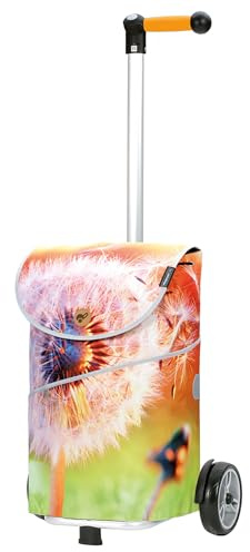 ANDERSEN Einkaufstrolley - Shopper Mix A13 | mit ergonischem 3-Wege-Griff, höhenverstellbar, aus Alu, bis 40 kg - Tasche Limited Edition, Seitenfach, Innenfach, 46 L