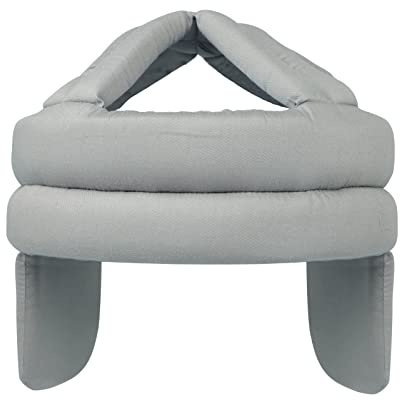 Anti-Fall-Kopfschutzhelm, Anti-Fall-Fappe, Bequemer Schutzhelm älterer Hut Gesundheitsschutz Atmungsaktive Anti-Shock-Kappe Anti-Fall-Kopf-Schwammsicherheit, Verstellbarer Kopfschutz-Hut