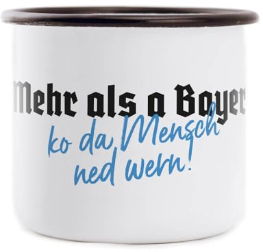 Du Hirsch Bayerische Emaille Tasse Mehr Als A Bayer 300 ml