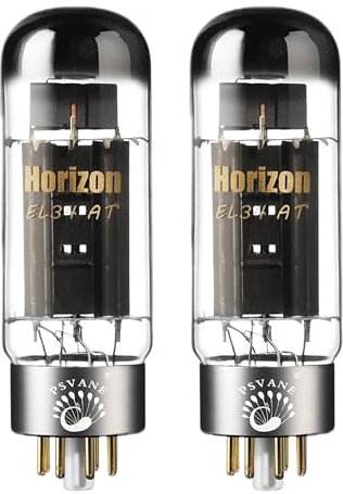 PSVANE Horizon Series EL34-AT - Amplificatore per tubi sottovuoto, 2 pezzi