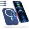 Wireless Powerbank 10000mAh, Magnetische Power Bank mit Typ-C Kabel PD 20W Schnellladen Mini Mag-Safe AkkuPack für iPhone 15/14/13/12/Mini/Pro/Pro Max (Blau)