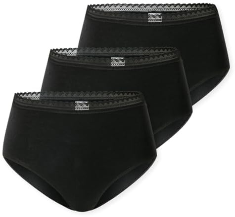 Schiesser Damen Slip Midi 3er Pack Mehrfachpack - 182909
