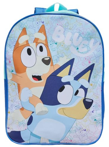 Bluey & Bingo - Mochila escolar para niños y niñas