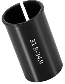 Partuto Bicycle Seat Post Tube Adapter Reducing Sleeve 31.8-34.9mm | Replacement, 31.8 to 34.9mm, Bike Seat Post Tube Adapter