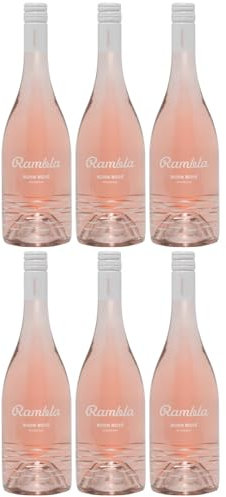 Rambla by Born Rosé Roséwein Bio Wein trocken Spanien inkl. FeinWert E-Book (6 x 0,75l)