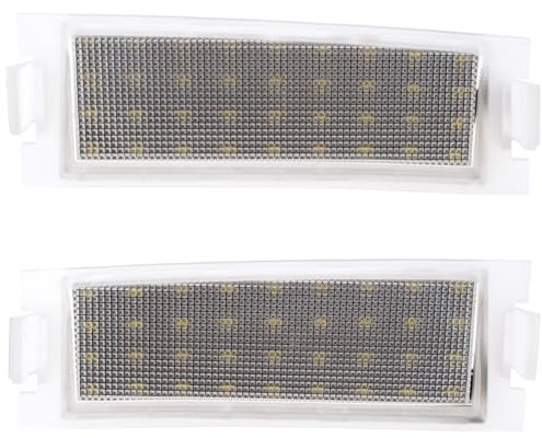 M MODECAR – Kompatibel mit Hyundai i30 Coupe, Kia Pro Ceed 2-TÜRIG LED-Kennzeichenbeleuchtung Lampen, 2 Stück Set für 92501-A6000,