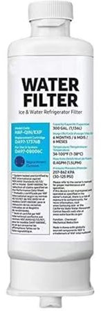 Aramox Refrigerator Water Filter DA97 17376B Fridge Water Filter Replacement for Home