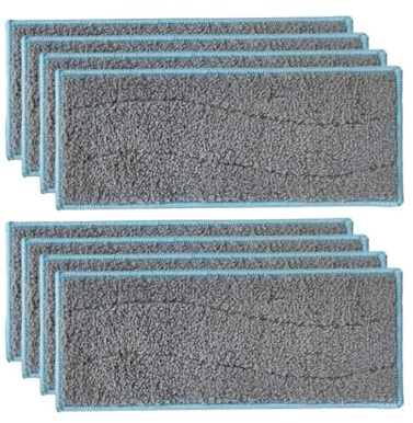 Kompatibel mit iRobot Braava Jet M6 Wischrobotern, 8er-Pack waschbare, wiederverwendbare Wischtücher als Ersatz