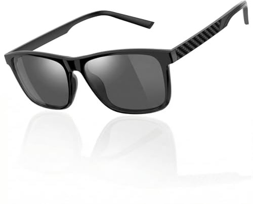 Amorays Premium Sonnenlesebrille Lesebrille UV400 Schutz TR90 Frame Getönte Lesehilfe Sonnenbrille mit sehstärke Herren Damen TYLH8085