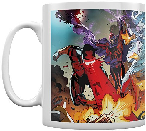 X-Men Riot Taza de cerámica, Multicolor