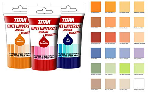 Industrias Titan. S.L 89045410 - Tinte concentrado univ 100 ml nar 454 titan