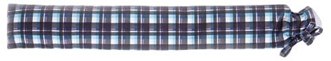 Warmies Extra Long Hot Water Bottle With blue tartan cover