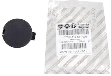 Fiat - Tappo di copertura originale per paraurti posteriore Fiat Bravo anno di costruzione 2010-2014 OE 735441643