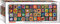 Eurographics 1000 Teile Panorama - Farbquadrat-Collage, Kandinsky