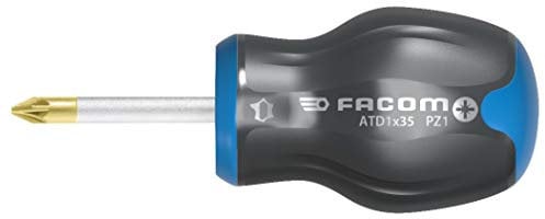 Facom ATD2X35 TOURNEVIS PROTWIST® boule pour vis cruciformes POZIDRIV® - lames courtes
