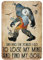 AMELIA SHARPE Blechschild Vintage Bigfoot Walked into The Forest, I Lost My Way and Found The Soul geeignet für das Zimmer Wohnzimmer Bar Garage Club Wanddekoration Metallschild 30,5 x 20,3 cm