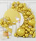 AULE Luftballon Girlande Gold: 100 Stück Goldene Luftballons Set Helium Glänzend Chrom Gold Ballons Verschiedene Größen Latex Deko für Hochzeit Geburtstag Party