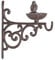 Rivanto® Wandfutterschale mit Haken Größe S, L 19 x B 14 x H 22 cm, Gusseisen