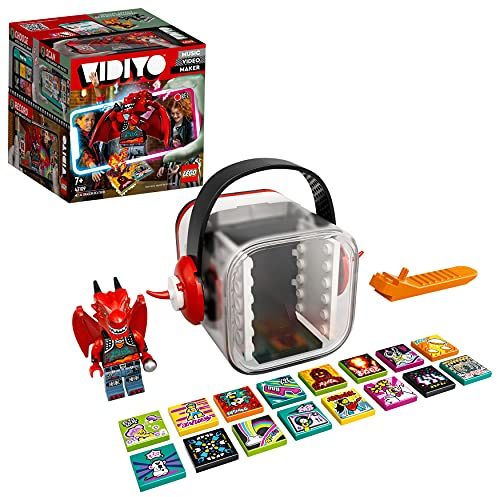 LEGO VIDIYO Metal Dragon BeatBox, Creatore Video Musicali con Drago, Giocattoli per Bambini, App Realtà Aumentata, 43109
