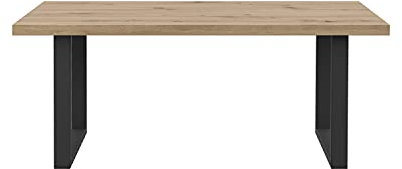 FORTE Coffee Tables Couchtisch, Holzwerkstoff, Artisan Eiche, 110X45X60 cm
