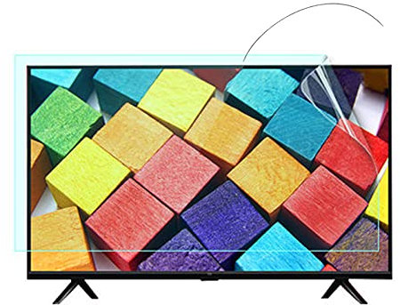 JHZDX Anti Blue Light TV Screen Protector Anti-Glare Film Anti Scratch Filter, Reduce Eye Fatigue And Eye Strain, for Framless LCD LED Plasma 3D HDTV,50 1095 * 616