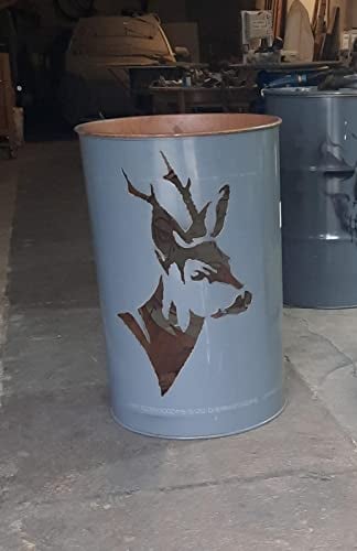 Feuertonne Phönix, Pferd, Wildsau, REH, Löwe, Bike, Engel, Teufel, Tiger, Totenkopf, Traktor oder EIN Wunschmotiv (REH)