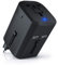 CSL - Reiseadapter Weltweit, Universal Steckdosenadapter mit 2xUSB und AC Steckdose, Internationaler Stromadapter, Reisestecker für Deutschland USA England Thailand Italien Australien etc.