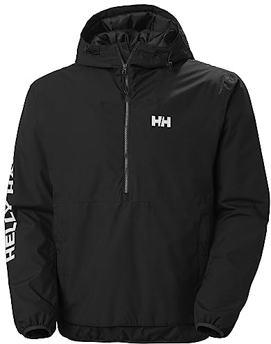 Helly-Hansen Herren Ervik Isolierter Anorak, 990 Schwarz, XL