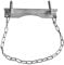 perfk Gas Cylinder Bracket Tank Holder Chain Supported Support Single Wall Bracket Wall Mounted Compressed Cylinders Gas Tank Wall Holder