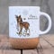 ilka parey wandtattoo-welt Tasse Becher Keramiktasse mit Kork Korktasse Weihnachten Reh Wunschname Name Weihnachtstasse Kaffeepott Kaffeebecher Kaffeetasse Geschenk tsk20