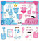 VIKY® 31 Stück Babyparty Foto Requisiten, Baby Shower Fotobox Accessoires, Gender Reveal Fotobox Requisiten, Babyshowerparty Photo Booth Props, Baby Party Fotorequisiten, Gender Party Accessoires