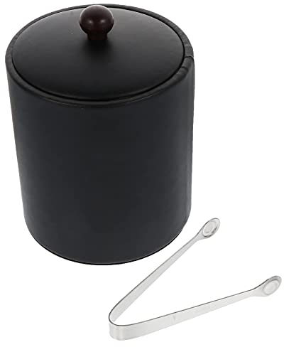KOHARA Ice bucket, Ice Bucket Stainless Steel Insulated Ice Cube Tray Ice Bucket Ice Bucket Champagne Cooler Wine Cooler with Lid Ice Tongs for Bar Pub Party Wine Champagne Beer Drinks