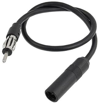 Hihaha 14.6 Inch Vehicle Car AM/FM Radio Antenna Adaptor Extension Cable Durable Material