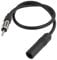 Hihaha 14.6 Inch Vehicle Car AM/FM Radio Antenna Adaptor Extension Cable Durable Material