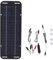 Chargeur solaire de batterie de voiture – Chargeur de panneau solaire de voiture 12 V, chargeur de batterie de voiture | Chargeur de batterie de voiture mainteneur de batterie solaire étanche pour