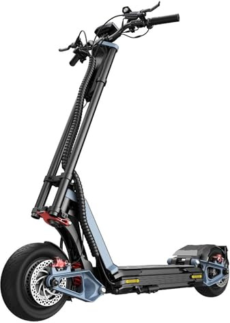 Inmotion RS Blue Casper Elektroroller, 500W Motor, 120 Kilometer Reichweite, 20km/h Geschwindigkeit, Exklusive Limitierte Sonderversion