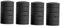 Toyvian 2 Series Suministro De Carbón Briquetas Cámping Parrilla Essential De La Cocina Carbón De La Chimenea del Hogar Cocina Cocinar Carbón Black De Madera 10 Piezas*2