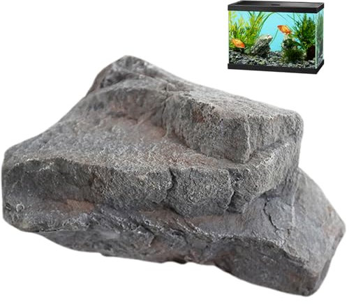 Dbvnnsy Rectangle réaliste Faux Paysage Rock Rock léger PU Roche Artificielle Couverture rocheuse pour Jardin extérieur décoration Yard décoration Bricolage résistant aux intempéries, Style 1