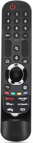 Dan's Originals OEM MR24GA Magic TV Voice Remote Control with Motion, Voice, Netflix, Prime Video, Disney+, LG Channels, Sling, Alexa - AKB76045002 for All LG TVs - Latest Model 2025