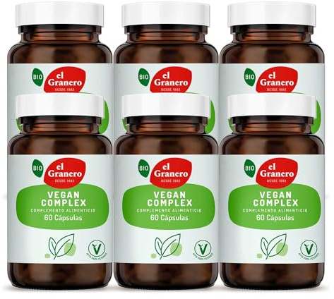 El Granero Integral - VEGAN COMPLEX - 60 CAP. 475 mg