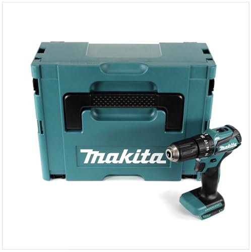 Makita DHP 483 ZJ - Taladro atornillador inalámbrico (18 V, 40 Nm)
