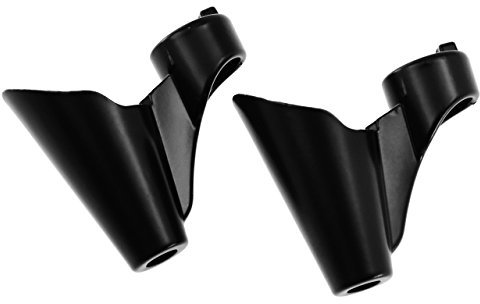 HDBUBALUS Motorrad-Blinkerhalterungen für vorne, schwarz, Umzugskit, passend für Harley Sportster XL1200X 2010–2015