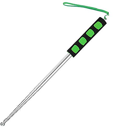 2 metri in acciaio inox Telescopic Flag Banner Shield Scales Poland for Tour Camping Party