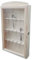 Greca Vitrine collection cuillères. Capacité : 18 cuillères. En bois de pin brut. Peut être peint. Dimensions (largeur x profondeur x hauteur) : 30 x 6,5 x 54 cm.
